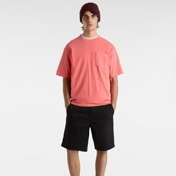 EUC Men’s Size Small EXPRESS Casual-fit Fleece T-shirt In Salmon Color - Picture 1 of 11